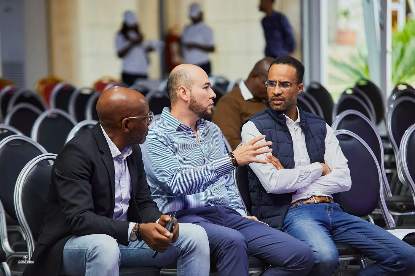 Auditoire lors d’un roadshow Odoo organisé par nos équipes en République Démocratique du Congo